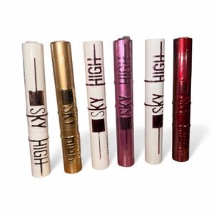 NEW-6-Pc SKYHIGH Lashes So lifted Mascara Set in Black Noir (Set Price)